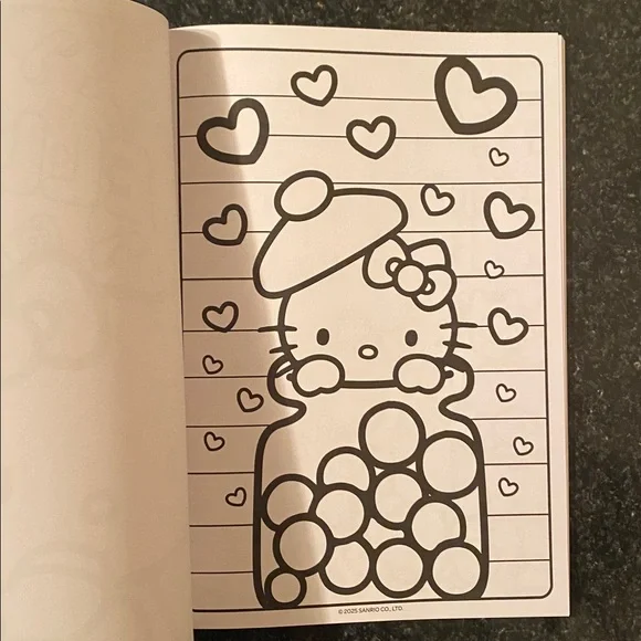 Hello Kitty Advanced Coloring Book - Picture 6 of 6